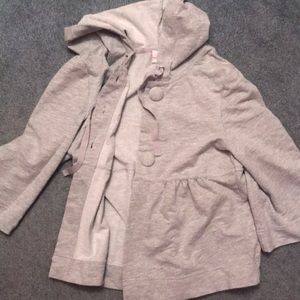 Hooded cardigan, kids large